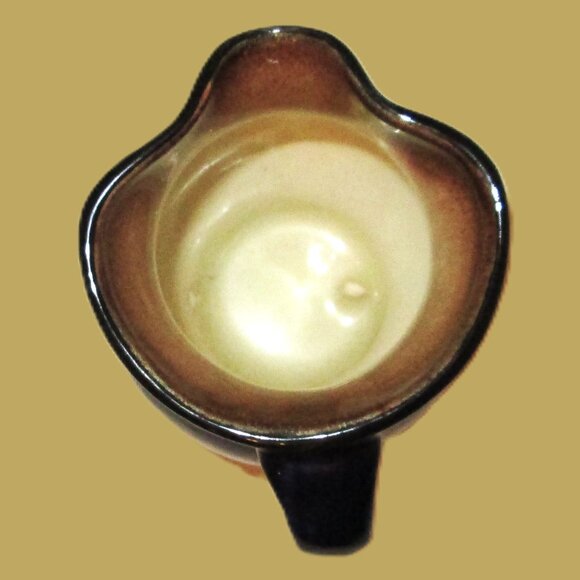 Antq H & K Tunstall fruit scene creamer made in England - Picture 7 of 10